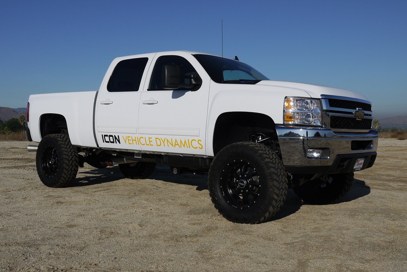 ICON Vehicle Dynamics - 2011 Chevy 2500HD 4wd with 5-8" Lift Kit
